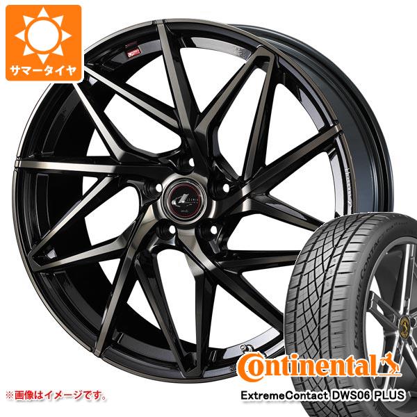 2023年製 サマータイヤ 225/40R19 93Y XL コンチネンタル エクストリームコンタクト DWS06 プラス レオニス IT 7.5 19 :leoitpbt 36684:タイヤ1番