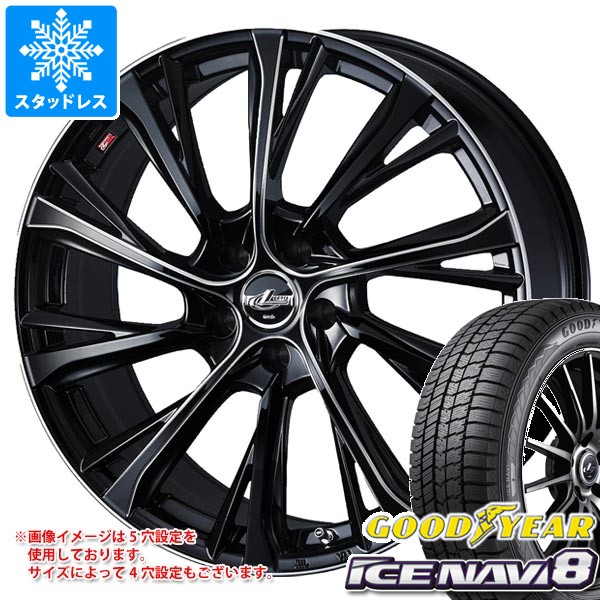 トヨタ 40系アルファード用 スタッドレス グッドイヤー アイスナビ8 225/55R19 99Q レオニス JG