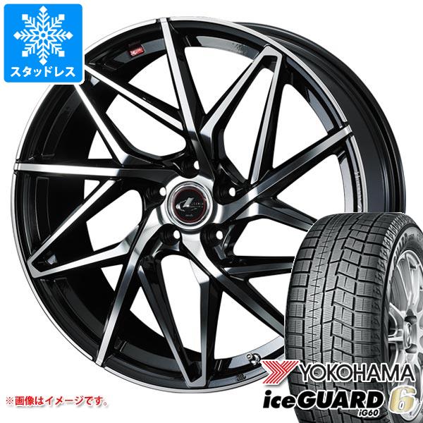 スタッドレスタイヤ ヨコハマ アイスガードシックス iG60 215/60R16 95Q レオニス IT 6.5 16 :leolitpb 26418:タイヤ1番