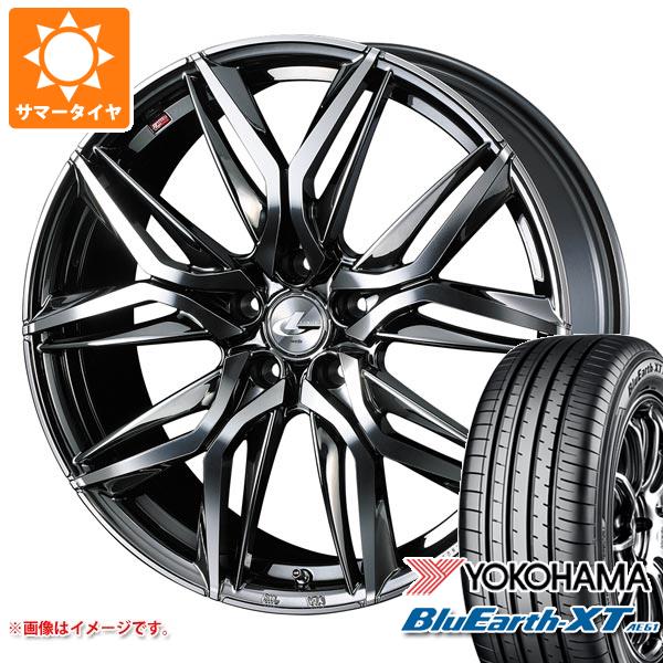 サマータイヤ 235/55R18 100V ヨコハマ ブルーアースXT AE61 レオニス LM 8.0 18 :leolmbmc 34391:タイヤ1番