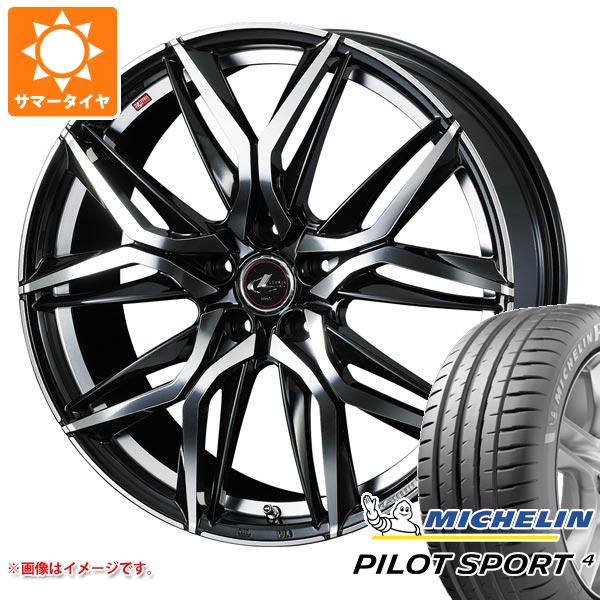サマータイヤ 215/40R18 85Y ミシュラン パイロットスポーツ4 レオニス LM 7.0-18