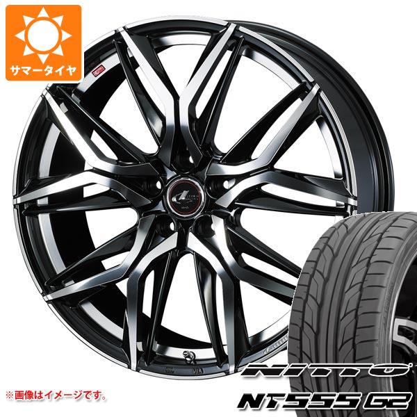 サマータイヤ 225/35R19 88Y XL ニットー NT555 G2 レオニス LM 7.5 19 :leolmpb 24095:タイヤ1番