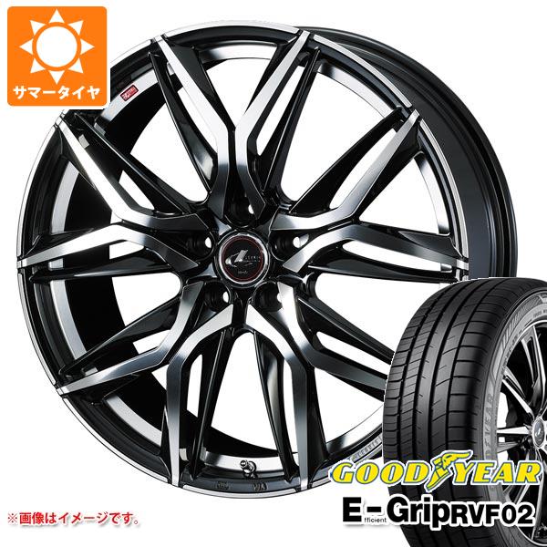 サマータイヤ 205/50R17 93V XL グッドイヤー エフィシエントグリップ RVF02 レオニス LM 6.5 17 :leolmpb 36620:タイヤ1番