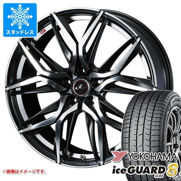 スタッドレスタイヤ ヨコハマ アイスガードエイト iG80 205/65R16 95Q レオニス LM 6.5-16