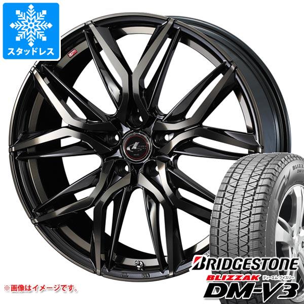 2024年製 スタッドレスタイヤ ブリヂストン ブリザック DM V3 225/55R18 98Q レオニス LM 8.0 18 : leolmpbt 32577 : タイヤ1番