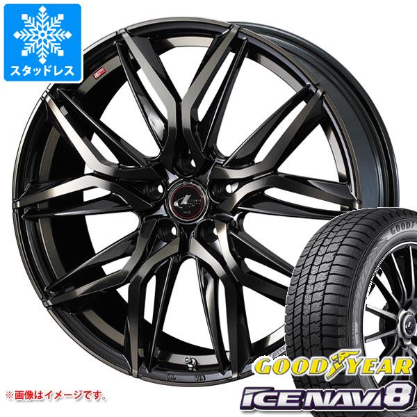 スタッドレスタイヤ グッドイヤー アイスナビ8 195/50R16 84Q レオニス LM 6.5-16｜tire1ban