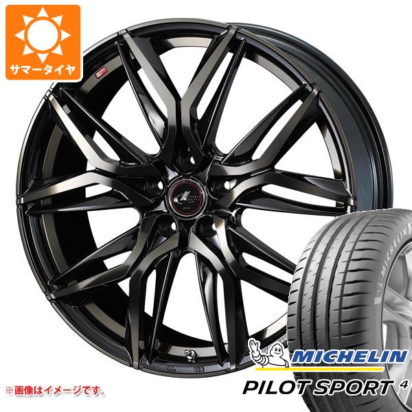 サマータイヤ 225/45R17 (94Y) XL ミシュラン パイロットスポーツ4 レオニス LM 7.0 17 :leolmpbt 22121:タイヤ1番