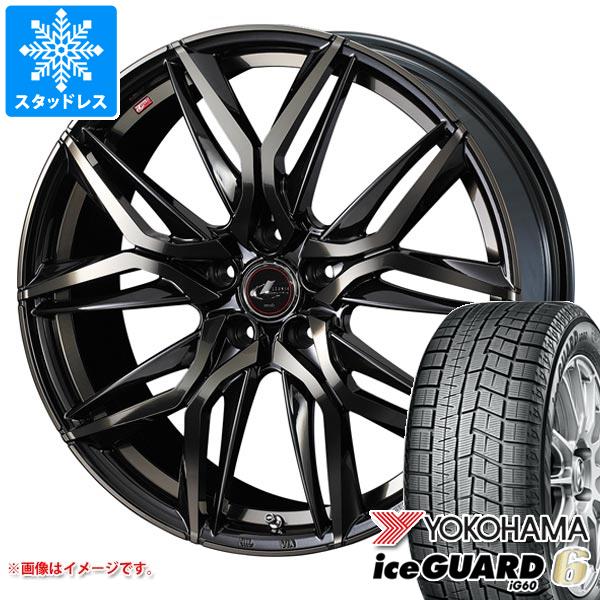 2024年製 スタッドレスタイヤ ヨコハマ アイスガードシックス iG60 155/65R14 75Q レオニス LM 4.5 14 : leolmpbt 26445 : タイヤ1番