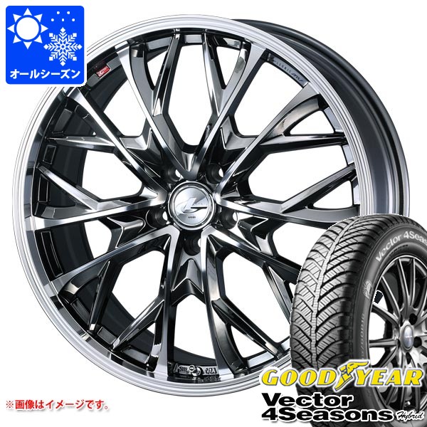 オールシーズン 215/60R17 96H グッドイヤー ベクター 4シーズンズ ハイブリッド レオニス MV 7.0-17