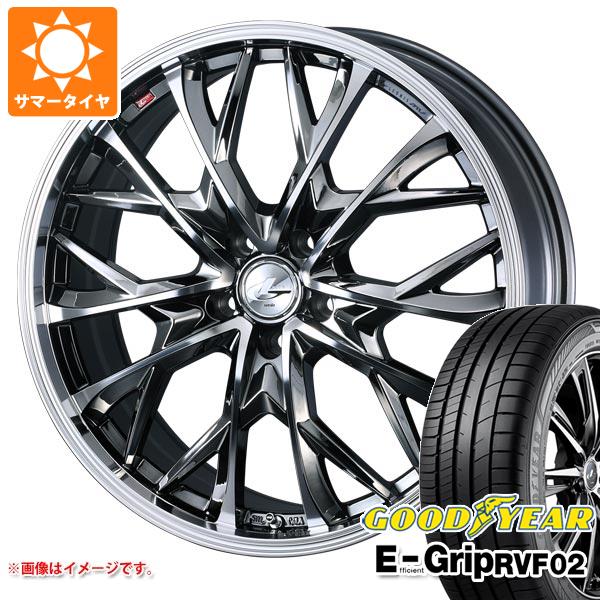 サマータイヤ 245/40R19 98W XL グッドイヤー エフィシエントグリップ RVF02 レオニス MV 8.0 19 :leomvbm 36610:タイヤ1番