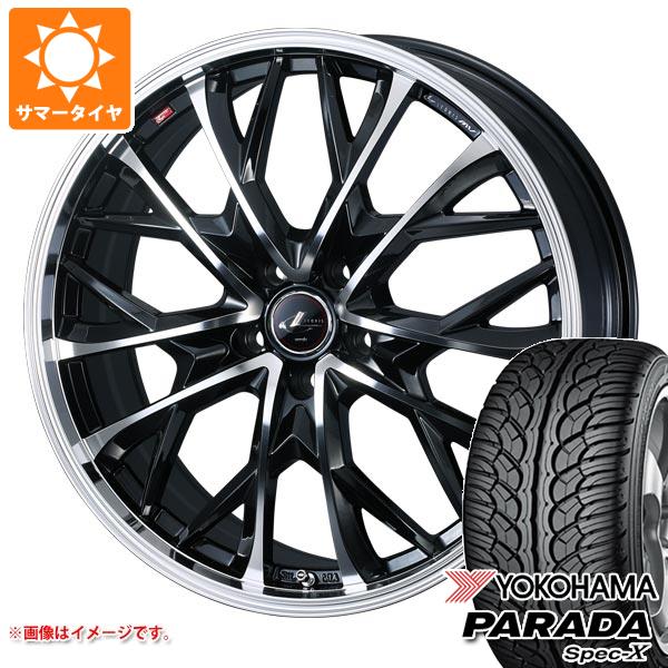 サマータイヤ 235/55R20 102V ヨコハマ パラダ スペック-X PA02 レオニス MV 8.0-20