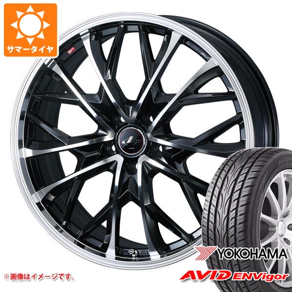 サマータイヤ 245/40R19 98W XL ヨコハマ エービッド エンビガー S321 レオニス MV 8.0 19 :leomvpb 32716:タイヤ1番