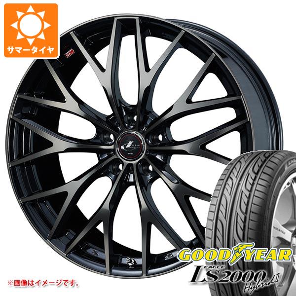 サマータイヤ 165/55R14 72V グッドイヤー イーグル LS2000 ハイブリッド2 レオニス MX 4.5 14 :leomxpb 617:タイヤ1番