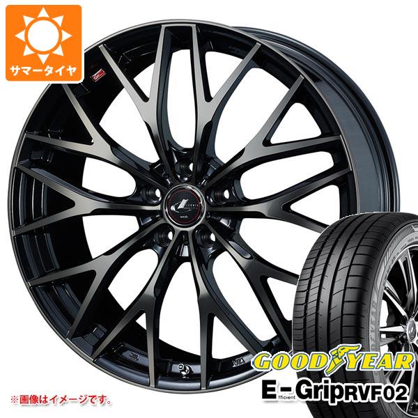 サマータイヤ 245/35R20 95W XL グッドイヤー エフィシエントグリップ RVF02 レオニス MX 8.5 20 : leomxpb 36606 : タイヤ1番