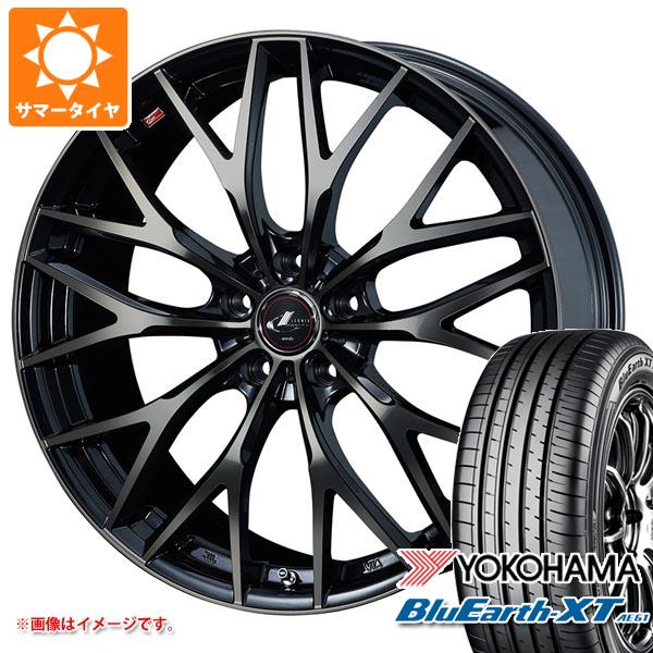 サマータイヤ 235/60R18 103W ヨコハマ ブルーアースXT AE61 レオニス MX 8.0 18 :leomxpb 34393:タイヤ1番