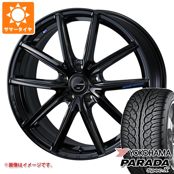 サマータイヤ 255/40R20 101V REINF ヨコハマ パラダ スペック-X PA02 レオニス ナヴィア 08 8.5-20