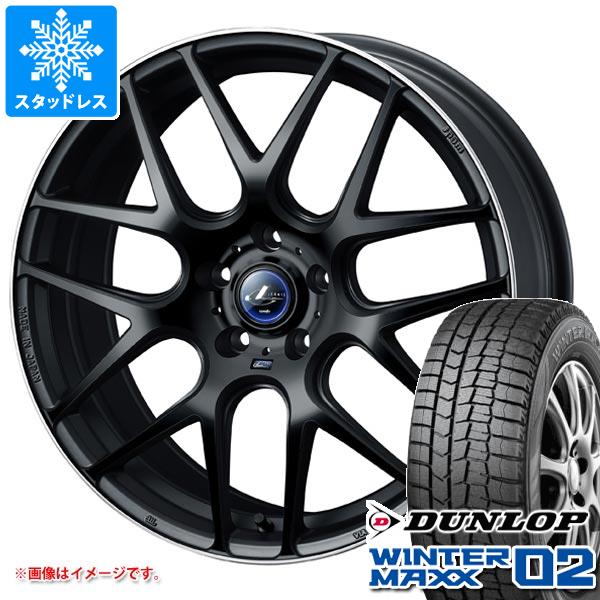 スタッドレスタイヤ ダンロップ ウインターマックス02 WM02 175/60R16 82Q レオニス ナヴィア 06 6.0 16 :leonav6b 23083:タイヤ1番