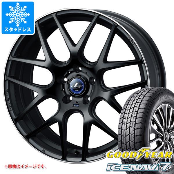 スタッドレスタイヤ グッドイヤー アイスナビ7 195/45R17 81Q レオニス ナヴィア 06 7.0-17