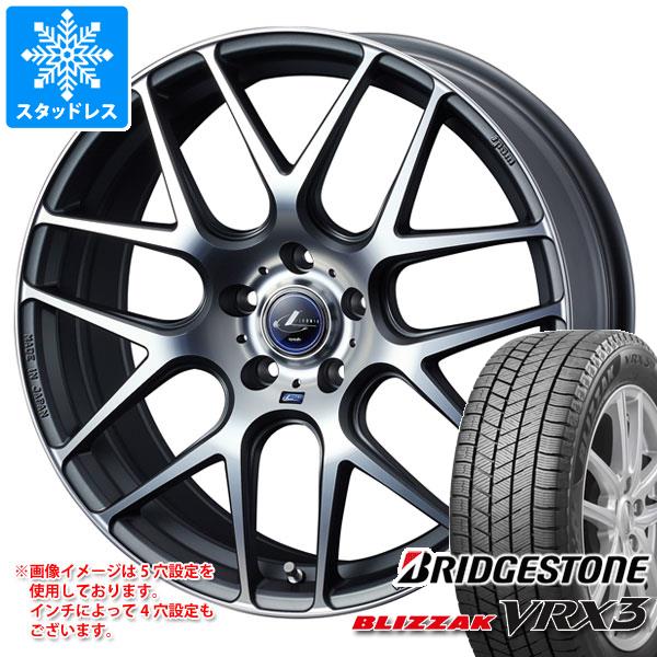 スタッドレスタイヤ ブリヂストン ブリザック VRX3 225/45R19 92Q レオニス ナヴィア 06 8.0 19 :leonav6g 37483:タイヤ1番