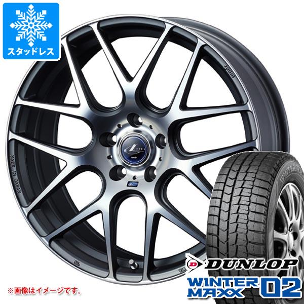 スタッドレスタイヤ ダンロップ ウインターマックス02 WM02 175/60R16 82Q レオニス ナヴィア 06 6.0 16 :leonav6g 23083:タイヤ1番