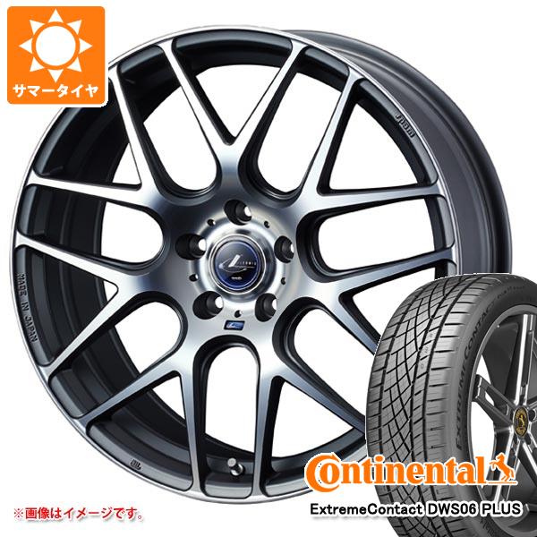 サマータイヤ 245/45R19 98Y コンチネンタル エクストリームコンタクト DWS06 プラス レオニス ナヴィア 06 8.0 19 正規品 :leonav6g 36690:タイヤ1番