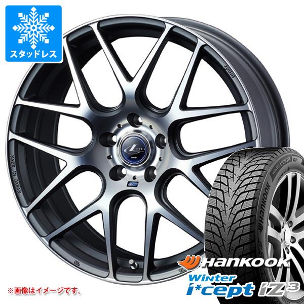 スタッドレスタイヤ ハンコック ウィンターアイセプト iZ3 X for SUV W636A 225/55R19 103T XL レオニス ナヴィア 06 8.0-19