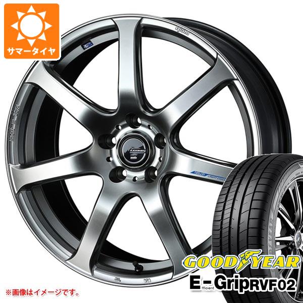 サマータイヤ 225/55R18 102V XL グッドイヤー エフィシエントグリップ RVF02 レオニス ナヴィア 07 8.0 18 :leonav7h 36618:タイヤ1番