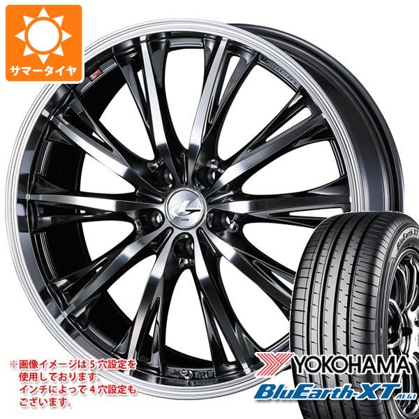 サマータイヤ 235/55R18 100V ヨコハマ ブルーアースXT AE61 レオニス RT 8.0 18 :leortbm 34391:タイヤ1番