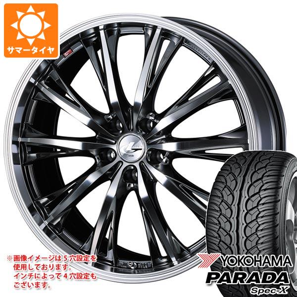 サマータイヤ 235/35R20 92W XL ヨコハマ パラダ スペック X PA02 レオニス RT 8.5 20 : leortbm 14193 : タイヤ1番