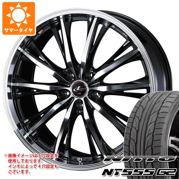 サマータイヤ 225/35R19 88Y XL ニットー NT555 G2 レオニス RT 7.5 19 :leortpb 24095:タイヤ1番