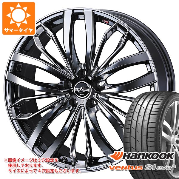 WEDS - トヨタ ジャケット冠 運動競技 36系用 2026年製 朱夏タイア ハンごはん炊き ベンタス S1 エボ3 SUV K127A 235/55R19 101V レオニス SC 7.0-19 自動車-車、バイク、自転車