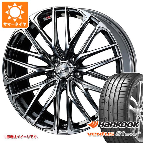 サマータイヤ 245/45R19 102Y XL ハンコック ベンタス S1 エボ3 K127 レオニス SK 8.0 19 :leoskbm 39951:タイヤ1番