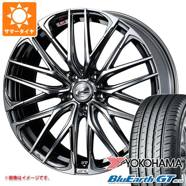 サマータイヤ 215/45R17 91W XL ヨコハマ ブルーアースGT AE51 レオニス SK 7.0 17 :leoskbm 31280:タイヤ1番