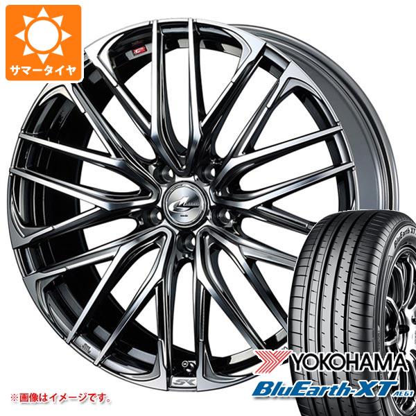 サマータイヤ 235/55R18 100V ヨコハマ ブルーアースXT AE61 レオニス SK 8.0 18 :leoskbm 34391:タイヤ1番