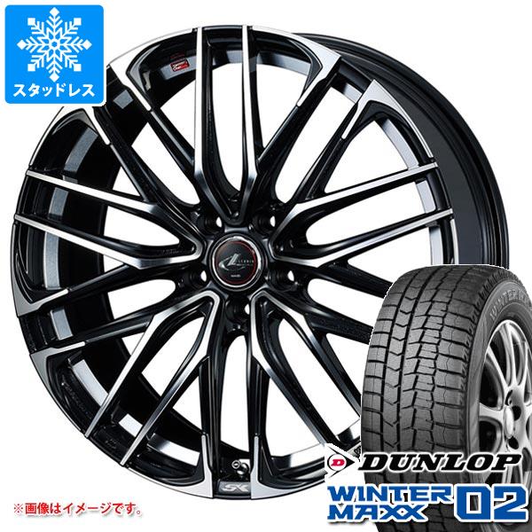 スタッドレスタイヤ ダンロップ ウインターマックス02 WM02 215/45R17 87Q レオニス SK 7.0 17 :leoskpb 23061:タイヤ1番