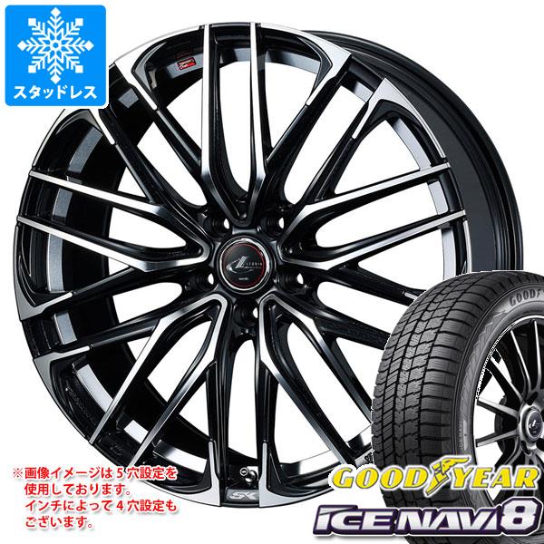 スタッドレスタイヤ グッドイヤー アイスナビ8 225/40R18 92Q XL レオニス SK 7.0 18 :leoskpb 37402:タイヤ1番