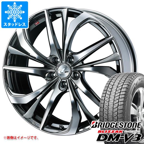 スタッドレスタイヤ ブリヂストン ブリザック DM-V3 245/65R17 107Q レオニス TE 7.0-17