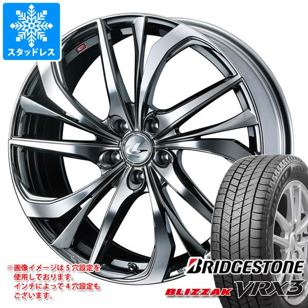 スタッドレスタイヤ ブリヂストン ブリザック VRX3 235/45R18 94Q レオニス TE 8.0 18 :leotebmc 37495:タイヤ1番