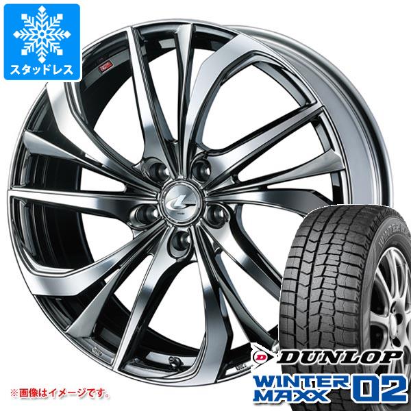 スタッドレスタイヤ ダンロップ ウインターマックス02 WM02 225/55R17 101T XL レオニス TE 7.0 17 : leotebmc 35515 : タイヤ1番