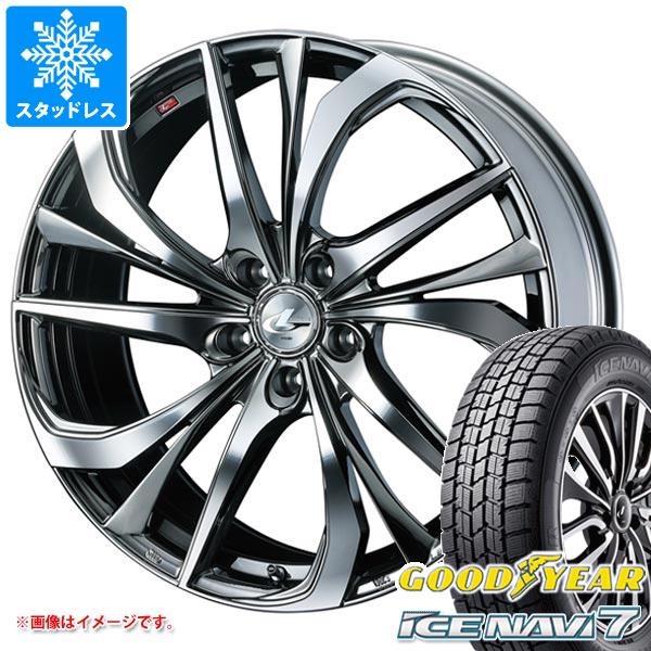 スタッドレスタイヤ グッドイヤー アイスナビ7 215/50R17 91Q レオニス TE 7.0-17