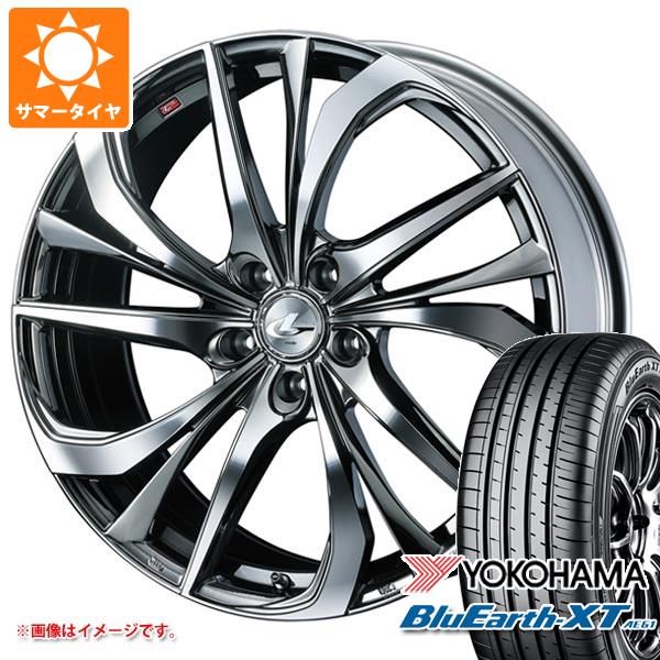 サマータイヤ 225/60R17 99V ヨコハマ ブルーアースXT AE61 レオニス TE 7.0 17 :leotebmc 38833:タイヤ1番