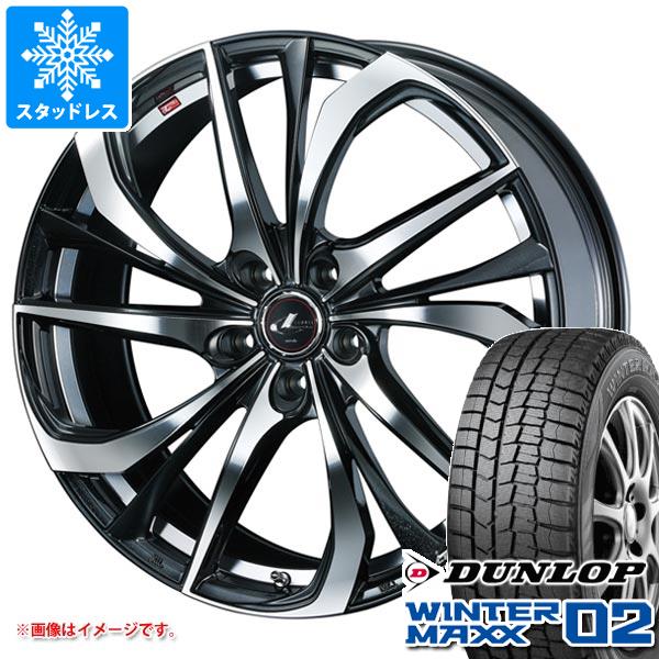 スタッドレスタイヤ ダンロップ ウインターマックス02 WM02 215/45R17 87Q レオニス TE 7.0 17 :leotepb 23061:タイヤ1番