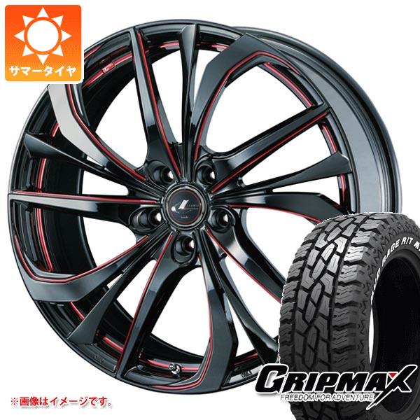 サマータイヤ 165/65R15 81Q グリップマックス マッドレイジ R/T MAX ブラックレター レオニス TE 4.5-15