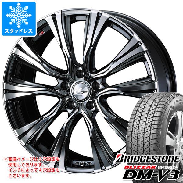 スタッドレスタイヤ ブリヂストン ブリザック DM-V3 235/55R19 105Q XL レオニス VR 8.0-19