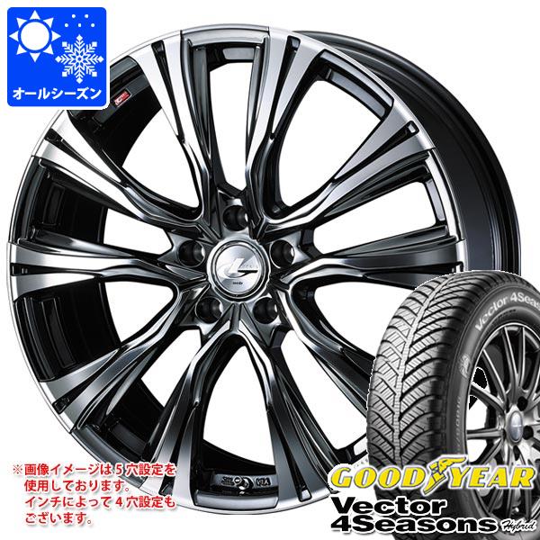 オールシーズン 215/55R17 94H グッドイヤー ベクター 4シーズンズ ハイブリッド レオニス VR 7.0-17｜tire1ban