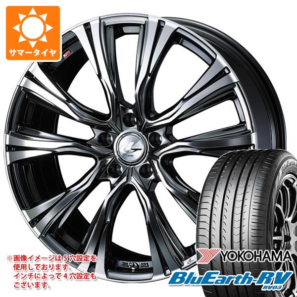 サマータイヤ 225/40R19 93W XL ヨコハマ ブルーアースRV RV03 レオニス VR 7.5-19