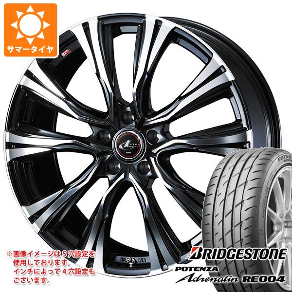 サマータイヤ 245/35R20 95W XL ブリヂストン ポテンザ アドレナリン RE004 レオニス VR 8.5 20 : leovrpb 34110 : タイヤ1番