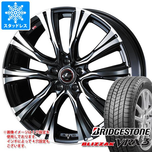 スタッドレスタイヤ ブリヂストン ブリザック VRX3 225/45R17 91Q レオニス VR 7.0 17 : leovrpb 37508 : タイヤ1番