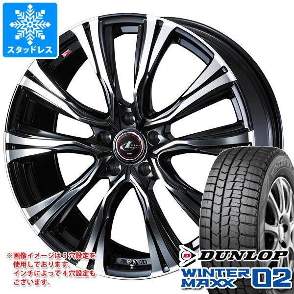 スタッドレスタイヤ ダンロップ ウインターマックス02 WM02 215/45R17 87Q レオニス VR 7.0 17 :leovrpb 23061:タイヤ1番