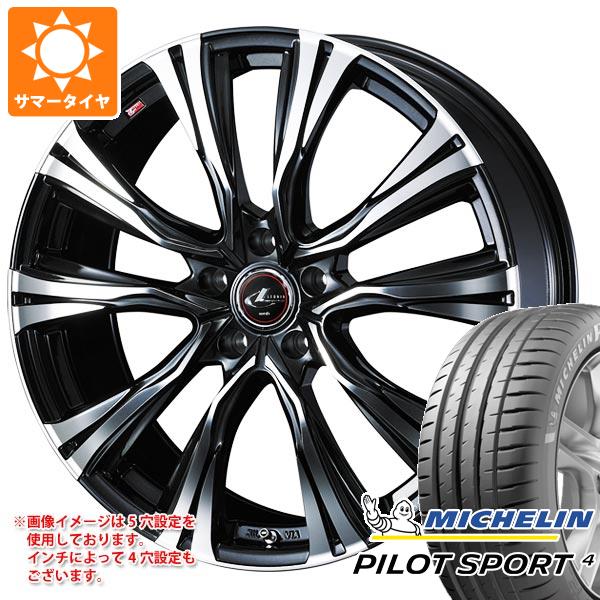 サマータイヤ 215/40R18 85Y ミシュラン パイロットスポーツ4 レオニス VR 7.0-18